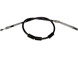 Rear Parking Brake Cable; Driver Side (03-06 Jeep Wrangler TJ w/ Rear Disc Brakes, Excluding Unlimited)