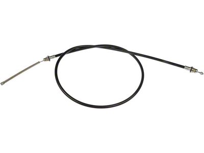 Rear Parking Brake Cable; Passenger Side (87-89 Jeep Wrangler YJ)