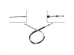 Rear Parking Brake Cable; Passenger Side (1990 Jeep Wrangler YJ)