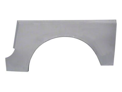Rear Quarter Panel; Driver Side (87-95 Jeep Wrangler YJ)