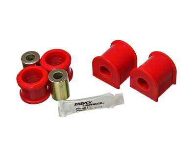 Rear Sway Bar Bushings; 19mm; Red (18-25 Jeep Wrangler JL, Excluding Rubicon)