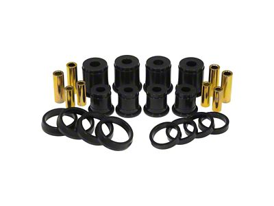 Rear Upper and Lower Control Arm Bushing Kit; Black (97-06 Jeep Wrangler TJ)