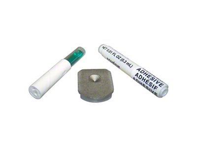 Rearview Mirror Mounting Kit (76-06 Jeep CJ5, CJ7, Wrangler YJ & TJ)