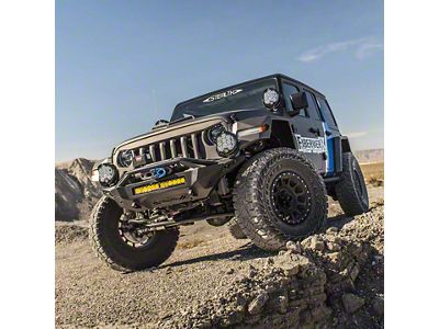 RebelX Conversion Complete Body Kit; Fiberglass (18-25 Jeep Wrangler JL)
