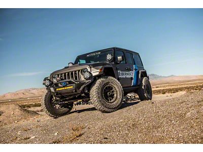 RebelX Fenders; Fiberglass (18-25 Jeep Wrangler JL)