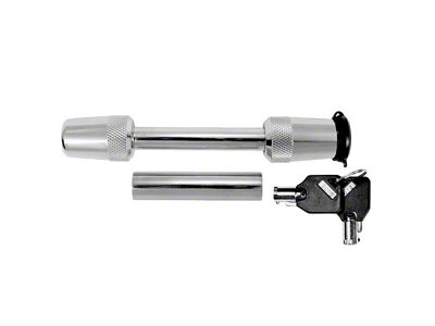 Receiver Lock with Stainless Steel Sleeve; Chrome
