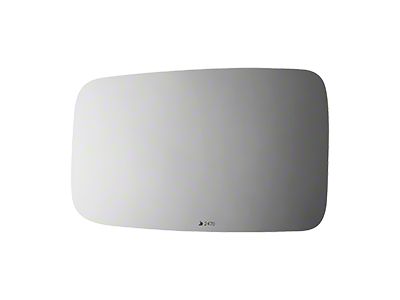 Redi-Cuts Fit Over Side View Mirror Glass; Driver Side (87-93 Jeep Wrangler YJ)