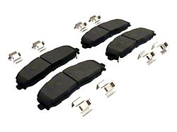 Replacement Brake Pads; Front Pair (18-24 Jeep Wrangler JL w/ 0.95-Inch Thick Front Rotors)