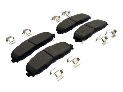 Replacement Brake Pads; Front Pair (18-25 Jeep Wrangler JL w/ 0.95-Inch Thick Front Rotors)