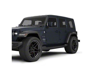 Replacement Front Door; Driver Side (07-18 Jeep Wrangler JK)