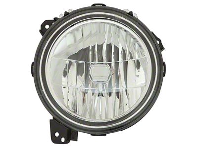 Replacement Halogen Headlight; Driver Side (18-25 Jeep Wrangler JL)