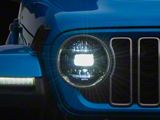 Replacement LED Headlight; Passenger Side (18-26 Jeep Wrangler JL)