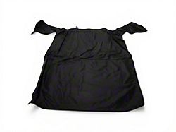 Factory Replacement Soft Top with Clear Windows; Black Denim (88-95 Jeep Wrangler YJ)