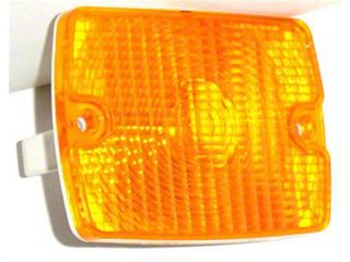 Jeep Wrangler YJ Front Turn Signal Lenses Pair - Amber, Fits 1987-1993 Models | Crown Automotive