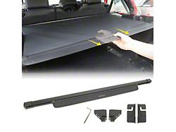 Retractable Cargo Cover (18-26 Jeep Wrangler JL 4-Door w/ Hard Top, Excluding 4xe)