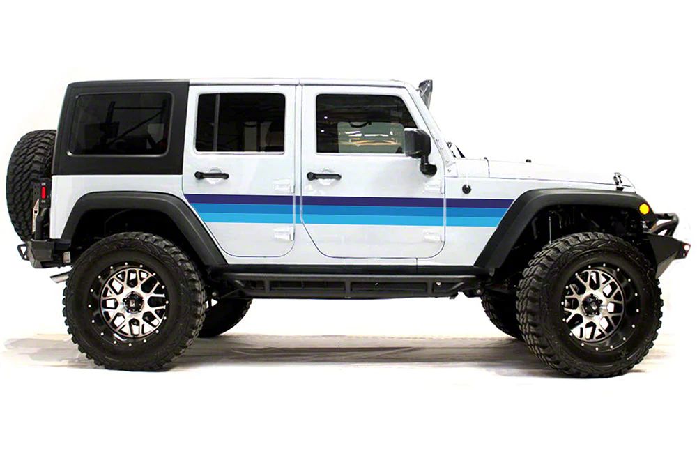 Mopar Licensed by SEC10 Jeep Wrangler Duck Silhouette Decal