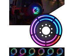 RGB Dual Ring Spare Tire LED Brake Light (07-25 Jeep Wrangler JK & JL)