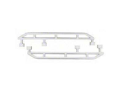Rock Sliders; Cloud White (07-18 Jeep Wrangler JK 4-Door)