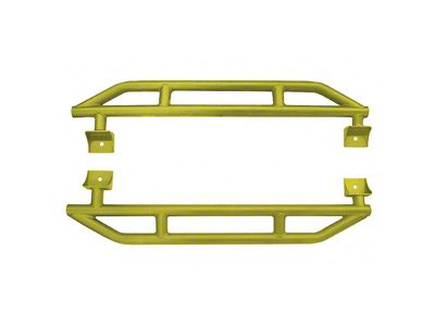 Rock Sliders; Gecko Green (07-18 Jeep Wrangler JK 2-Door)