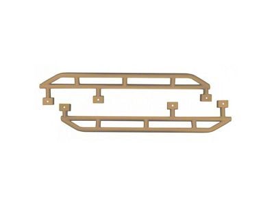 Rock Sliders; Military Beige (07-18 Jeep Wrangler JK 4-Door)