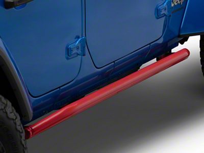 Rock Sliders; Red Baron (18-25 Jeep Wrangler JL 4-Door)