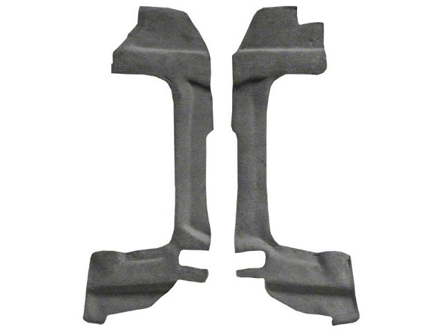 Jeep Wrangler Rocker Panel Cutpile Molded Carpet; Graphite (87-95 Jeep ...