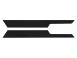 Rocker Panel Sideplates; Black (87-95 Jeep Wrangler YJ)