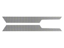 Rocker Panel Sideplates; Diamond Plate (87-95 Jeep Wrangler YJ)