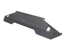 Go Rhino Rockline Front Bumper Skid Plate; Textured Black (18-25 Jeep Wrangler JL)