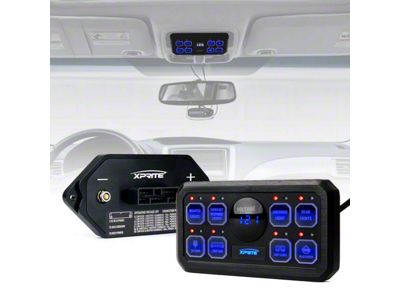 Rogue Series 8-Gang Switch Panel Control System (Universal; Some Adaptation May Be Required)