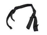 Roll Bar Pad Kit; Black (76-91 Jeep CJ5, CJ7 & Wrangler YJ)