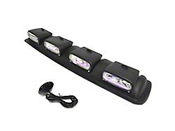 Roof Mounted Fog Lights with Switch; Neo-Chrome (Universal; Some Adaptation May Be Required)