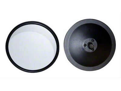Round Quick Release Mirror Heads (76-18 Jeep CJ7, Wrangler YJ, TJ & JK)