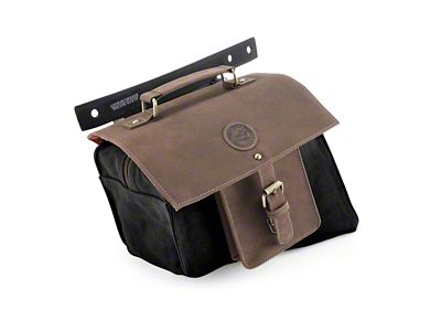 Saddlebag; Black; Driver Side (18-25 Jeep Wrangler JL 4-Door)