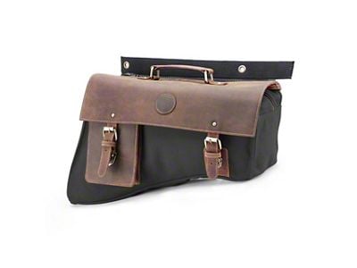 Saddlebags; Black (07-18 Jeep Wrangler JK)