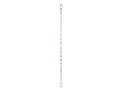 Safety Chain with Two S-Hooks; 48-Inch; 2,000 lb.