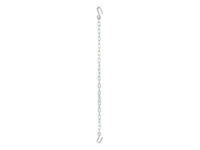 Safety Chain with Two S-Hooks; 48-Inch; 5,000 lb.