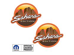 SAHARA Desert Round Side Logo (97-26 Jeep Wrangler TJ, JK & JL)