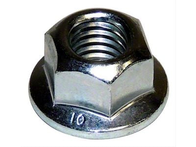 Self-Locking Nut; Flanged (97-06 Jeep Wrangler TJ)