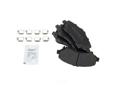 Semi-Metallic Brake Pads; Front Pair (07-18 Jeep Wrangler JK)