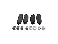 Semi-Metallic Brake Pads; Rear Pair (18-25 Jeep Wrangler JL w/ 342mm Solid Rear Rotors)