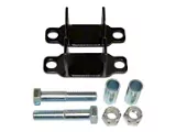 Shock Bar Pin Eliminator Kit; Rear Upper (97-18 Jeep Wrangler TJ & JK)
