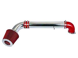 Short Ram Cold Air Intake with Red Filter (97-06 2.5L or 4.0L Jeep Wrangler TJ)