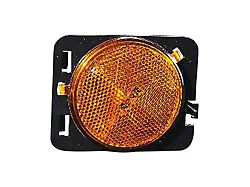CAPA Replacement Side Marker Light; Amber; Passenger Side (07-18 Jeep Wrangler JK)