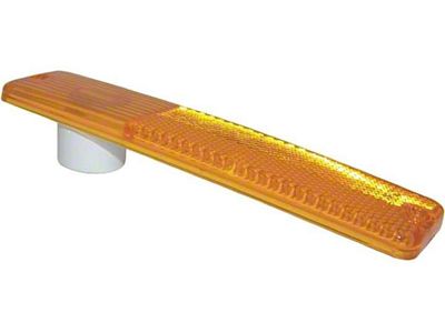 Replacement Side Marker Light Assembly; Front Driver Side (68-83 Jeep CJ5 & CJ7)