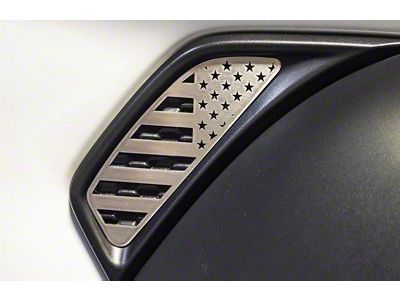 American Flag Side Vent Accent (18-25 Jeep Wrangler JL)