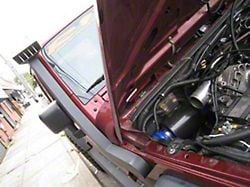 Snorkel Air Box; Carbon Fiber (07-11 3.8L Jeep Wrangler JK)
