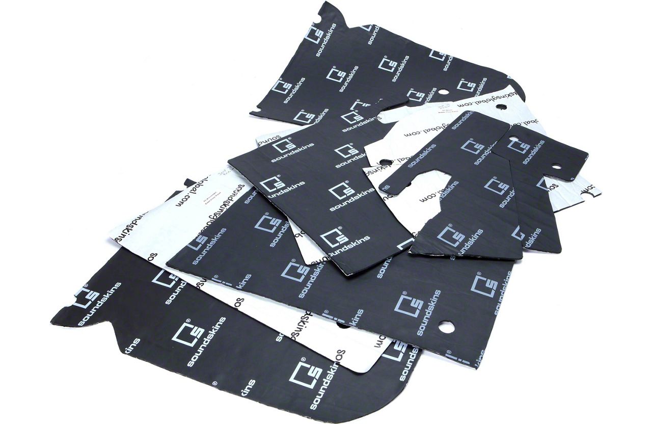 SoundSkins Jeep Wrangler Pro PreCut Sound Dampening Kit; Door SSKWJL