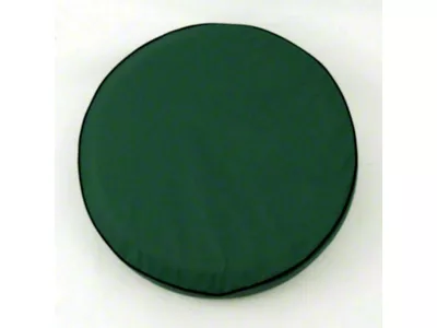 Spare Tire Cover with Camera Port; Solid Green (18-25 Jeep Wrangler JL)
