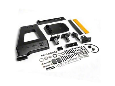 Spare Tire Winch Carrier (18-23 Jeep Wrangler JL, Excluding 4xe & Sahara High Altitude)